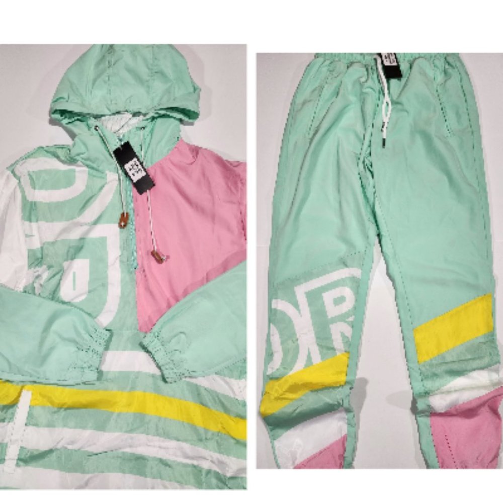 Teal Track Suit